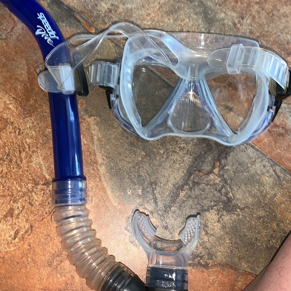 Speedo vintage dive unisex snorkeling set - Picture 5 of 7